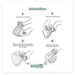 How to Use the MonPtit Pets Pooper Scooper – Step-by-Step Instructions