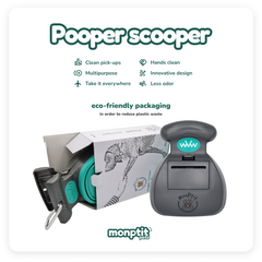 Eco-Friendly Packaging for the MonPtit Pets Pooper Scooper